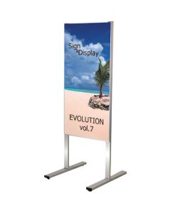 ขาตั้งข้อความ แบบแนวตั้ง 450 x 900 ทั้งสองด้าน