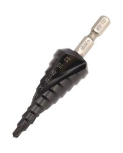 Titanium nitride aluminum Coating step drills 1เส้น