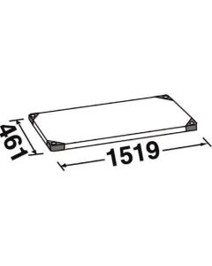 ชั้นวางทึบ 430 ชั้น MSS1520W1519xD461