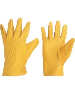Cow Grain Leather Gloves