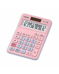 เครื่องคิดเลข 12 หลัก ขนาดเล็ก MX-12B Pink Light Blue