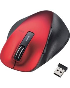 Wireless Mouse /Ultimate Glip/Blue LED sensor/L size/2.4GHz/5 button/Red 1อัน
