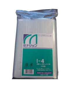 ถุงพลาสติกมีซิป "มีนาซิป" I-4 (100 ใบ)