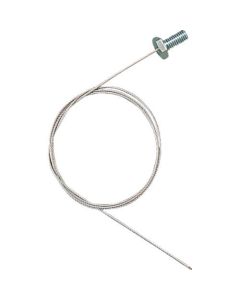 Wire with End Stop and Threaded Belt