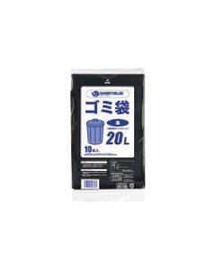 ถุงขยะ LDD ดำ 20L 10 แผ่น N210J-20 (861309)