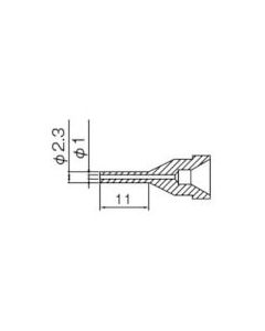 NOZZLE/1.0MM <LONG TYPE>