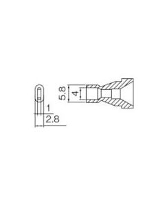 หัวฉีด 4X1MM