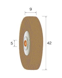 Brush Wheel กล่องละ 3แผ่น