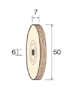 Polishing Wheel ชุดละ 2อัน