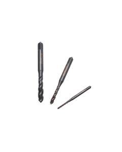 L6866_M2.6X0.45R ดอกต๊าปร่องเกลียวสีดำ