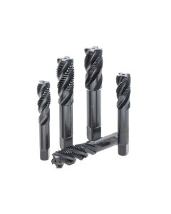 L6866_M22X2.5R ดอกต๊าปร่องเกลียวสีดำ