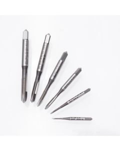 L6906_M8.0X1.0 ดอกต๊าปร่องตรงสีเงิน