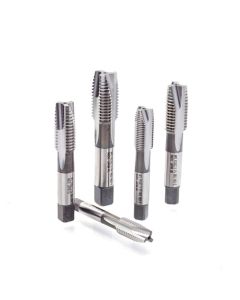 L6906_M14.0X2.0 ดอกต๊าปร่องตรงสีเงิน