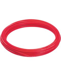 ท่อไนล่อนอ่อน สีแดง 4 x 2.5 100M