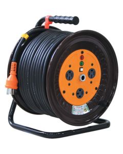 Indoor-Type Single-Phase Power 100V Cord Reel 1อัน
