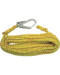 เชือกหลัก Tetron ใหม่ (สำหรับการใช้งานในแนวตั้ง) 16 มม. Φ x 50 ม. พร้อมตะขอด้านหนึ่ง