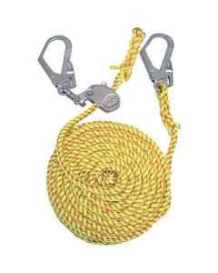 ใหม่ Tetron Horizontal Master Rope 16mmΦ x 10m ตะขอที่ปลายทั้งสองด้านพร้อมตัวปรับความตึงที่ด้านหนึ่ง