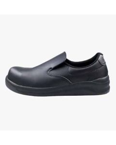 รองเท้าเซฟตี้ทรงสนีกเกอร์ กันลื่น NHS-600 Black