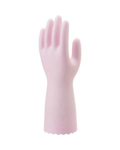 ถุงมือไวนิลคลอไรด์ Nice Hand Thin แพ็ค 2 คู่ สีชมพู ขนาดกลาง