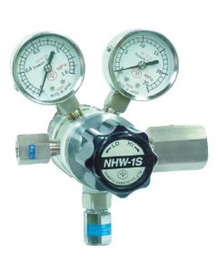 เครื่องควบคุมแรงดันแบบสองขั้นตอนพร้อมครีบสำหรับเครื่องวิเคราะห์ NHW-1S