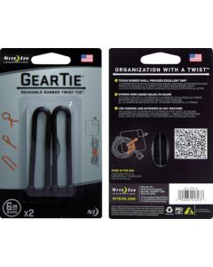 เกียร์โยง 2 ชิ้น 6 นิ้ว สีดำ