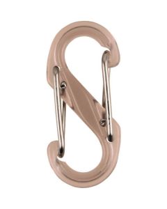 S-BINER Plastic Dual Carabiner Translucent Smoke 1อัน