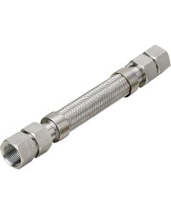 ข้อต่อแบบบาง (สัมผัสโลหะ) ท่ออ่อน ตัวเมีย x ข้อต่อ ตัวเมีย SUS304 (ALLSUS304) 8A x 500L