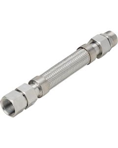 ข้อต่อแบบบาง (สัมผัสโลหะ) ท่ออ่อน ข้อต่อ ตัวผู้ x ตัวเมีย SUS304 (ALLSUS304) 40A x 500L