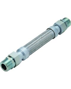 ข้อต่อแบบบาง (สัมผัสโลหะ) ท่ออ่อน ตัวผู้ x ข้อต่อ ตัวผู้ SS400 8A x 2000L