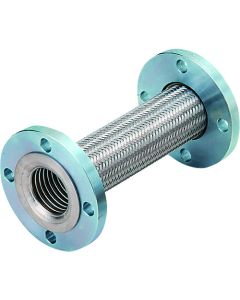 ท่ออ่อนชนิดหน้าแปลนมาตรฐาน (ชนิดสี) หน้าแปลน 10K/SS400 (ส่วนที่เปียกน้ำ SUS304) 32A x 1100L