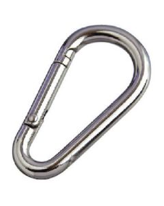 Stainless Steel Egg-KARABINA Spring Hook without tube 1อัน