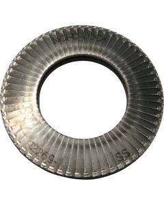 Nord-Lock Stainless Steel Wedge-Locking Washers, Enlarged Outer Diameter  กล่องละ 200 แผ่น