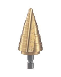 Nice Mighty Step Drill(Titanium Coated Cobalt-High Speed Steel)