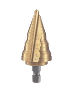 Nice Mighty Step Drill(Titanium Coated Cobalt-High Speed Steel)