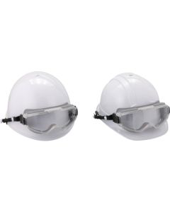 Hyper goggles แบบใส (ชนิดติดตั้งกับหมวกกันน็อคแบบสปริงรัด)
