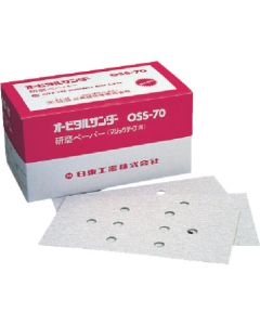 กระดาษขัดมัน OSS-70A #80 ตีนตุ๊กแก 50 ชิ้น 90843