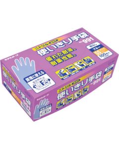 เลขที่. 991 ถุงมือไนไตรล์ SS สีน้ำเงิน (ไม่มีแป้ง) 100 ชิ้น