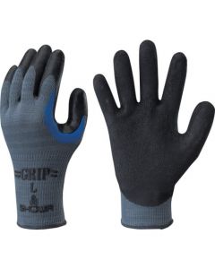 Rubber Back-opened Gloves Grip (reinforced interfinger type)  3 Pairs