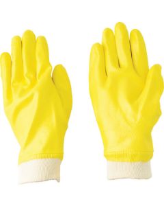Industrial Cotton-Supported Nitrile Gloves