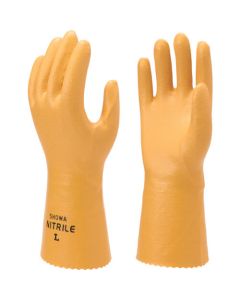 Nitrile Rubber Gloves Fishery Nitrobe Long Type