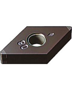 เม็ดมีด 2 มุมสำหรับการตัดขัดจังหวะของเหล็กกล้าความแข็งสูงเคลือบ CBN BC8110