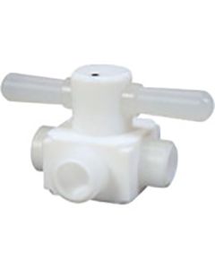 วาล์วสามทางตัวเมียฟลูออโรเรซิน (PTFE) แบบสวมอัด RC1/4