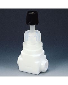 RC1/2 ชนิดแนวนอนสำหรับอุปกรณ์วาล์วเข็มเรซินฟลูออรีน (PTFE)