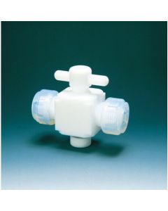 PTFE 2-Way Connecting Valve