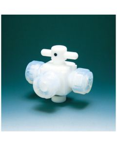 PTFE 3-Way Connecting Valve