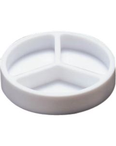 จานเพาะเชื้อฟลูออโรเรซิน (PTFE) แบ่งออกเป็น 3 ส่วน