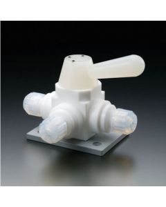 3-Way Ball Valves with Base 1อัน