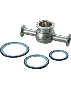 ปะเก็นปลอกโลหะอนามัย (EPDM + PTFE) 2.5S