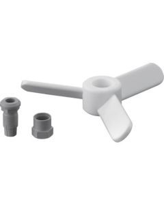 ใบพัดชนิด Jet 8Φ เท่านั้น (PTFE + PEEK)