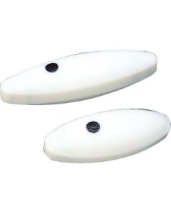 ฟลูออโรเรซิน (PTFE) แท่งกวนทรงรี 6 พาย x 15 มม